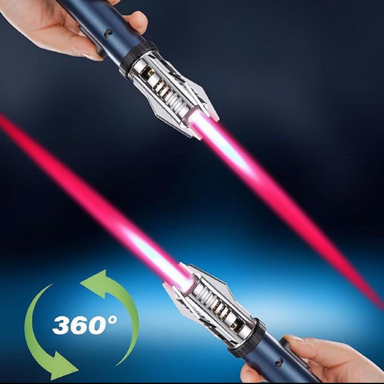 Futuristic Straight Flame Lighter